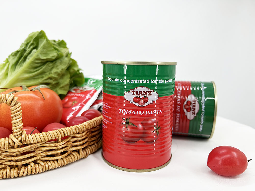 Pasta Tomat Kalengan Tianz 400g Brix:28%-30%