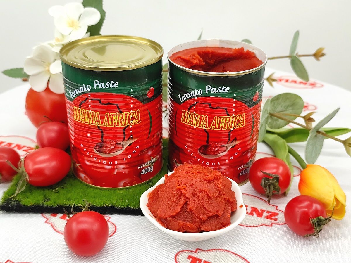 Canned Tomato Paste 400G Support OEM&ODM Customized private label